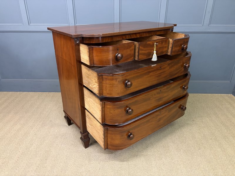 George IV Mahogany Chest of Drawers - Image 3