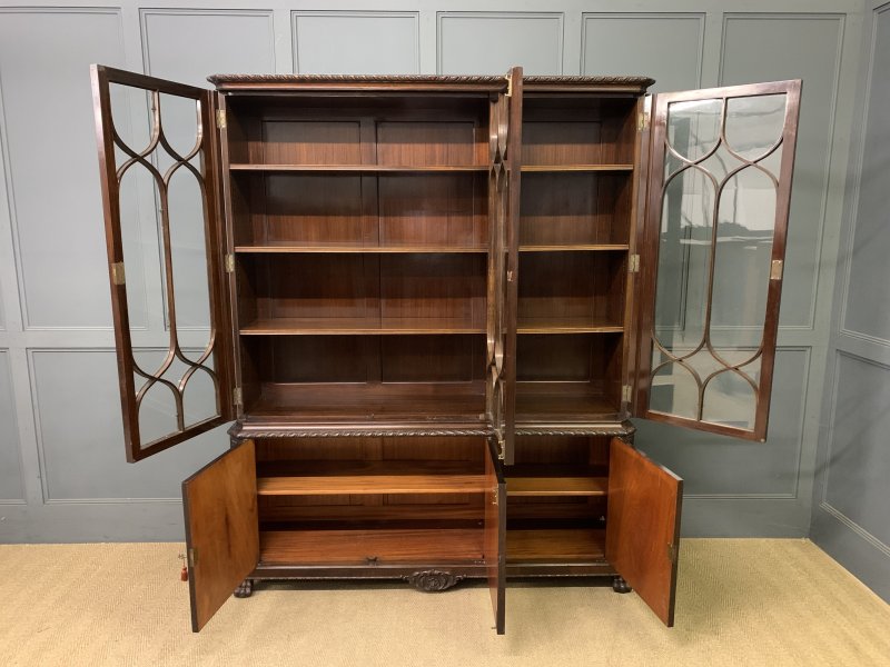 Chippendale Style Mahogany Bookcase by Hille - Image 9