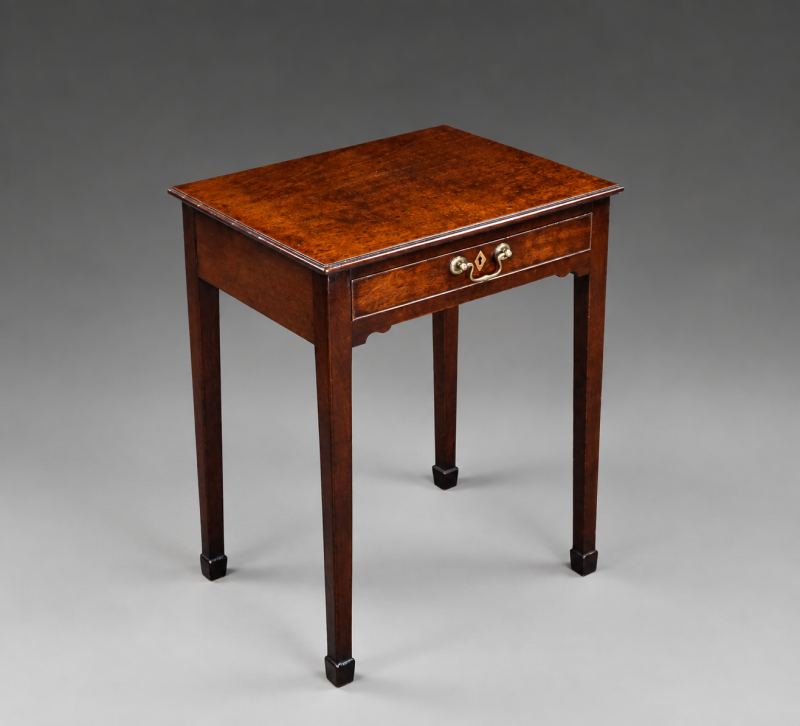 A George III mahogany side table