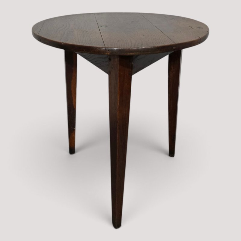 Super Georgian Oak Cricket Table