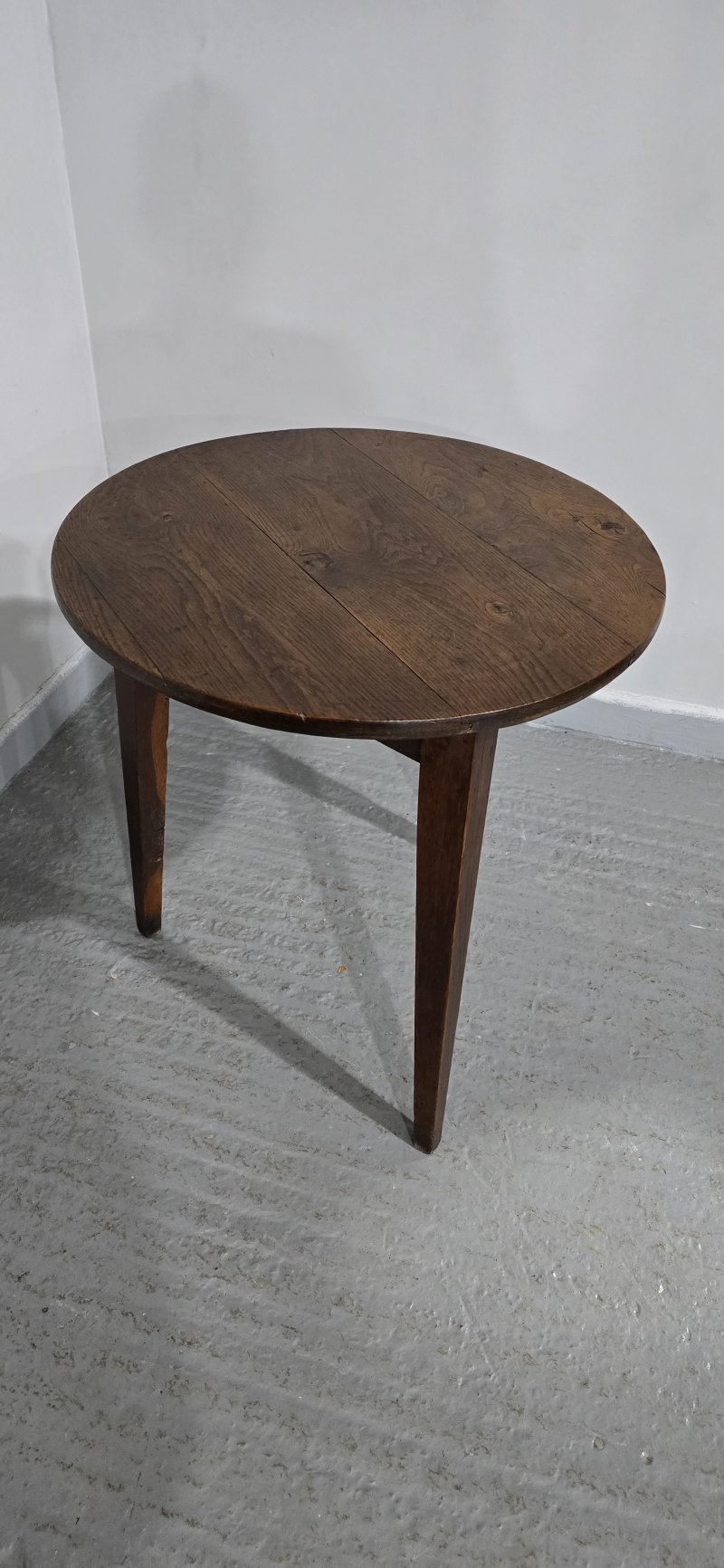 Super Georgian Oak Cricket Table - Image 9