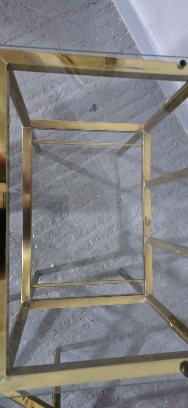 Pair of Brass & Glass Lamp Tables - Image 12