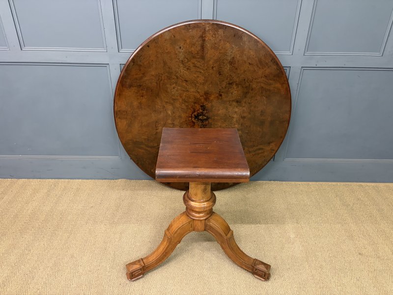 Gillows Burr Walnut Centre Table - Image 14