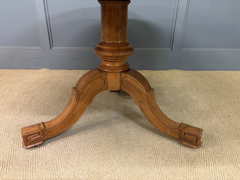 Gillows Burr Walnut Centre Table - Image 19