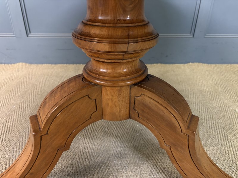 Gillows Burr Walnut Centre Table - Image 10