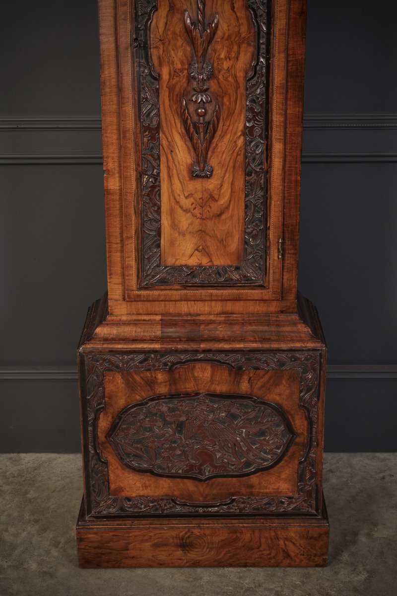 18Th Century Walnut Grandfather Clock - Image 5