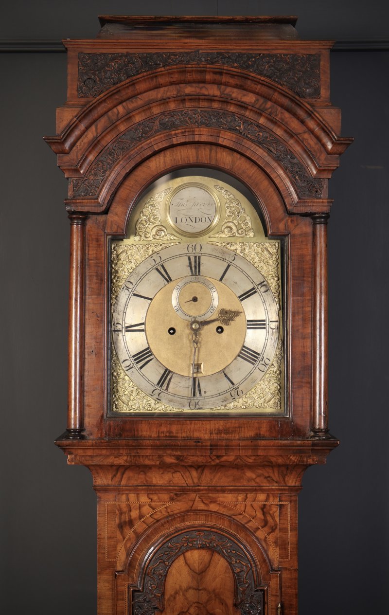 18Th Century Walnut Grandfather Clock - Image 10