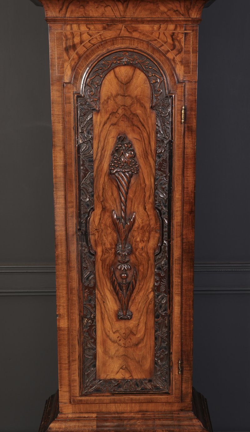 18Th Century Walnut Grandfather Clock - Image 8