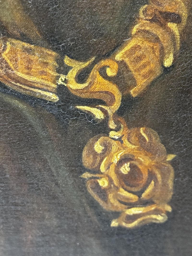 Tudor Historical Oil Portrait of Sir Thomas More Manner of Hans Holbein - Image 17