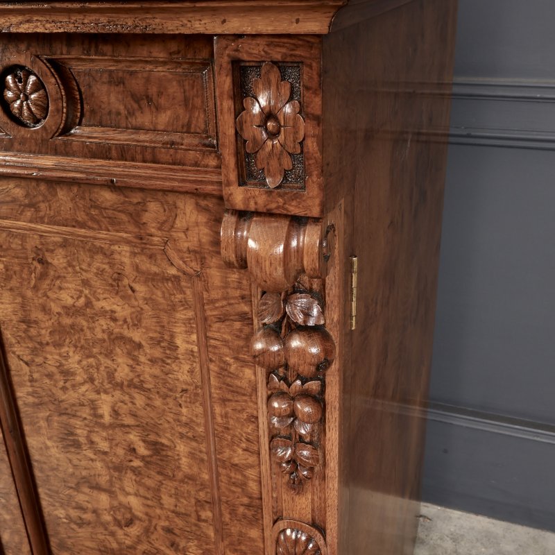 Victorian Pollard Oak Sideboard - Image 8