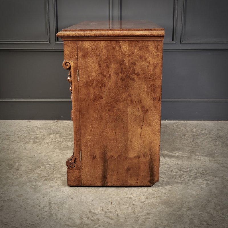 Victorian Pollard Oak Sideboard - Image 14