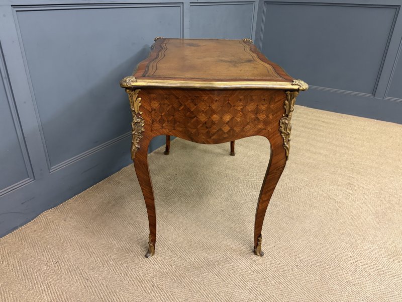 19th Century French Parquetry Writing Desk - Image 19