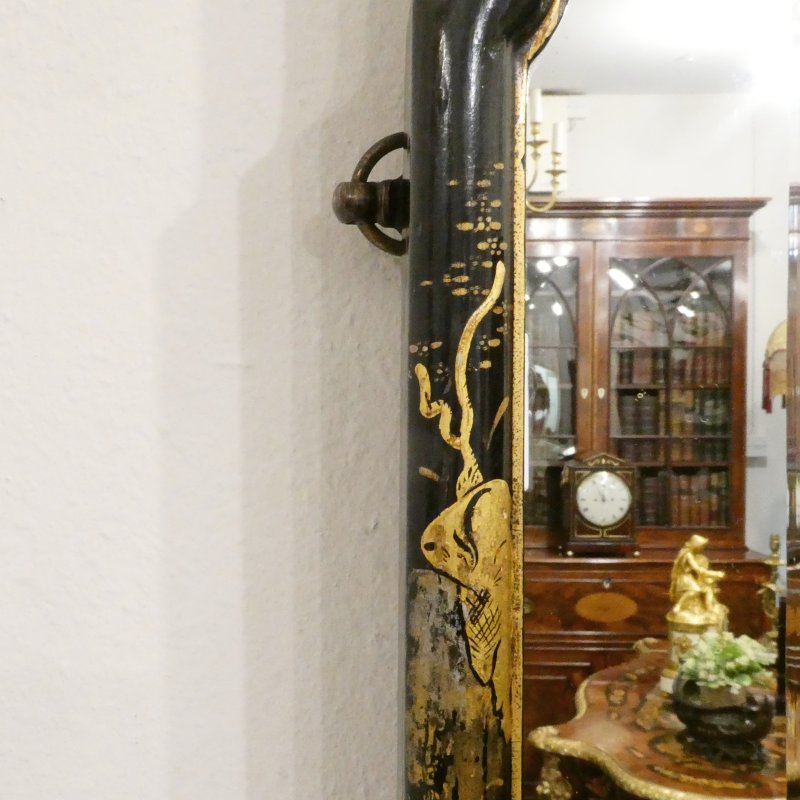 Early 20th Century Chinoiserie Wall Mirror in the Queen Anne Style - Image 4