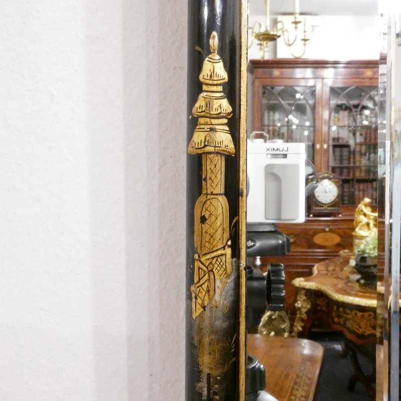 Early 20th Century Chinoiserie Wall Mirror in the Queen Anne Style - Image 2