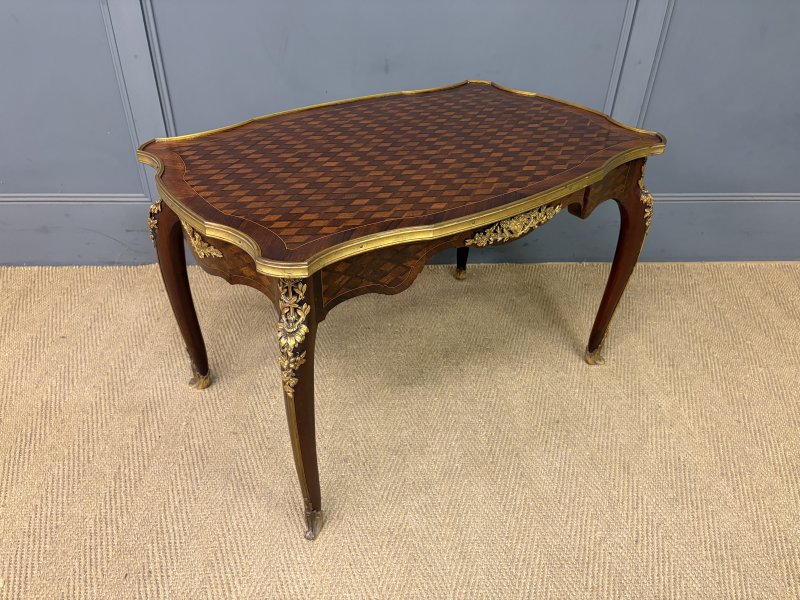 French Parquetry Coffee Table