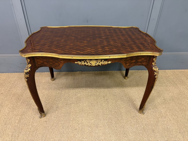 French Parquetry Coffee Table - Image 12