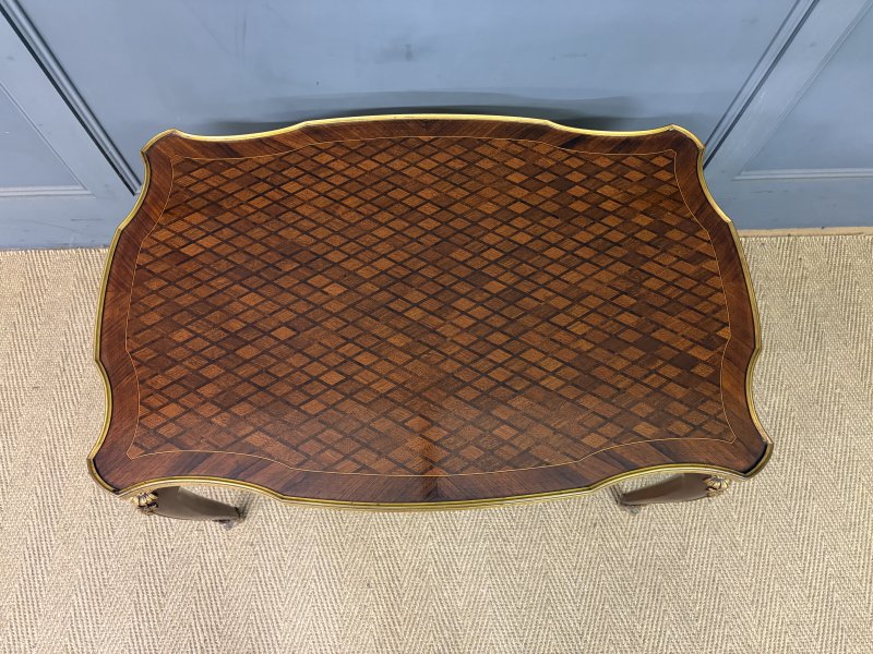 French Parquetry Coffee Table - Image 13