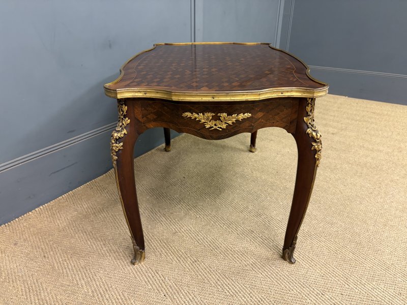 French Parquetry Coffee Table - Image 11