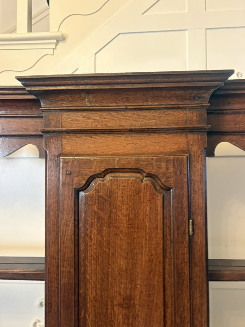 Outstanding Quality Antique Georgian Lancashire Oak Dresser And Plate Rack - Image 18