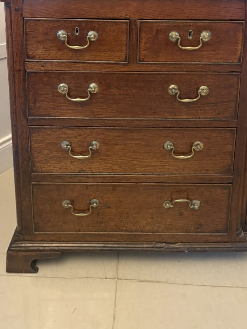 Outstanding Quality Antique Georgian Lancashire Oak Dresser And Plate Rack - Image 16