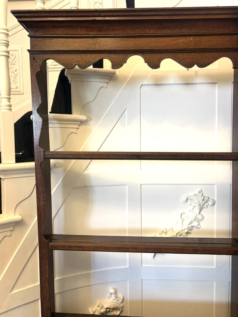 Outstanding Quality Antique Georgian Lancashire Oak Dresser And Plate Rack - Image 19