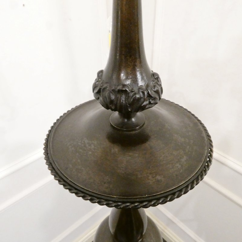 Early 20th Century Dutch Bronze Chandelier - Image 14