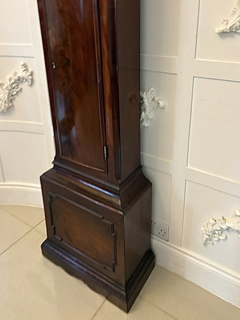 Antique Georgian John Taylor London Mahogany Longcase Grandfather Clock - Image 17