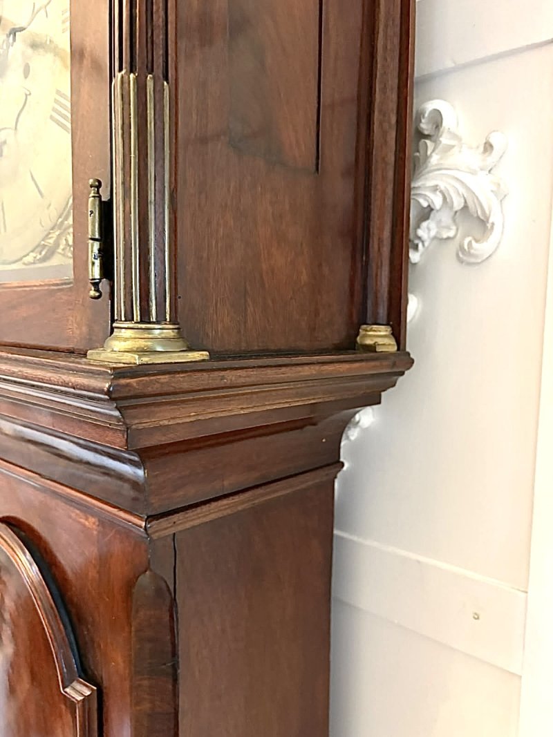 Antique Georgian John Taylor London Mahogany Longcase Grandfather Clock - Image 21