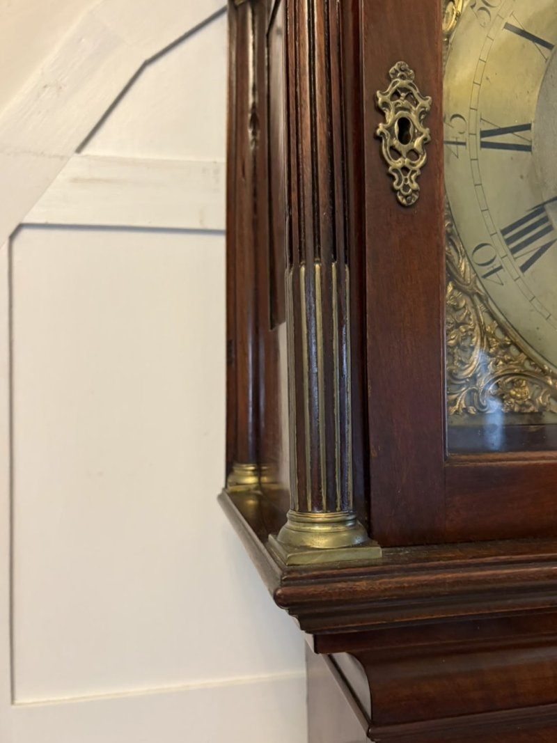 Antique Georgian John Taylor London Mahogany Longcase Grandfather Clock - Image 18