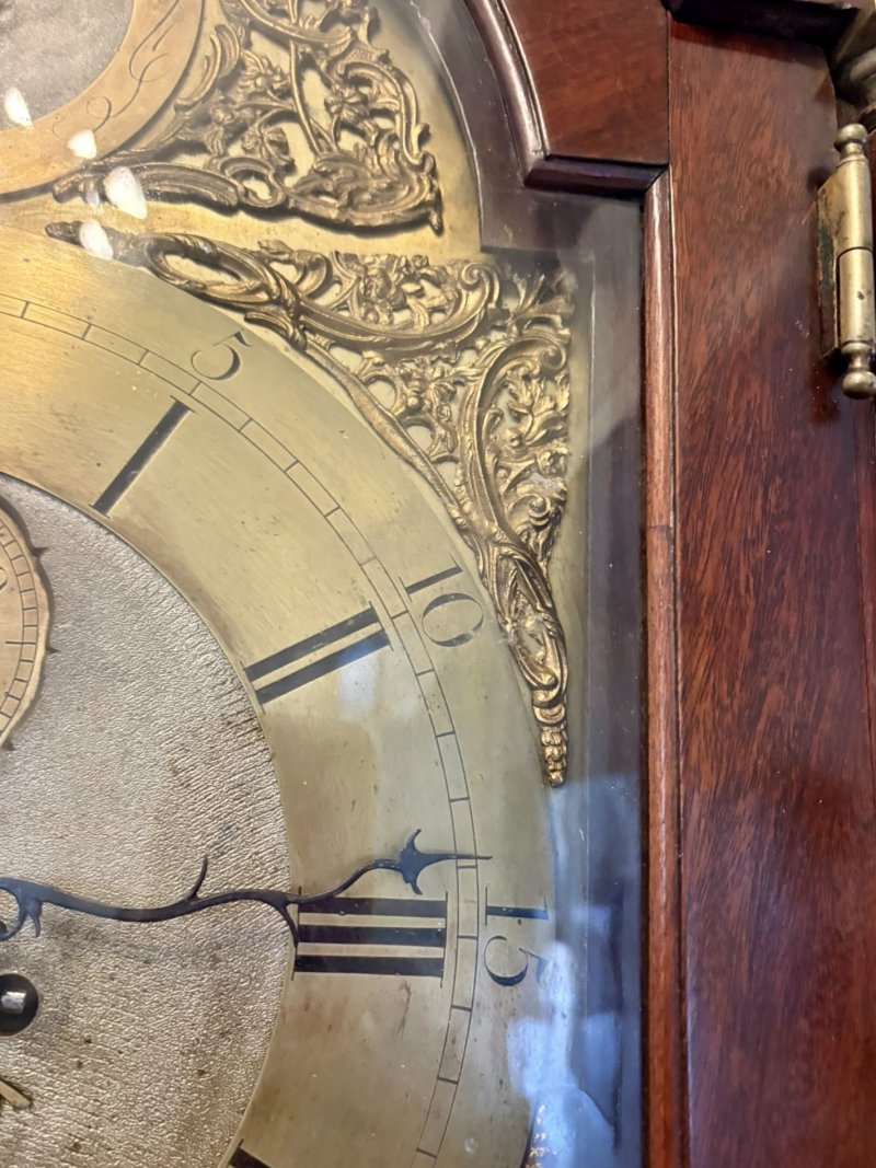 Antique Georgian John Taylor London Mahogany Longcase Grandfather Clock - Image 13