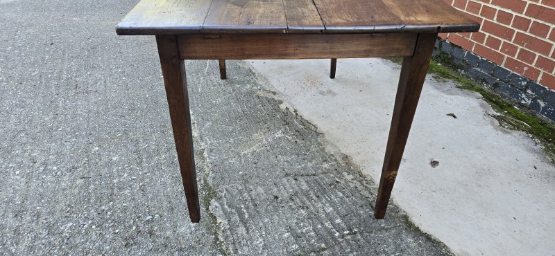 French Oak Farmhouse kitchen Refrectory Dining Table - Image 17