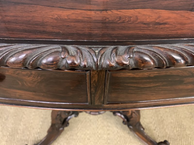 19th Century Rosewood Sofa Table - Image 18