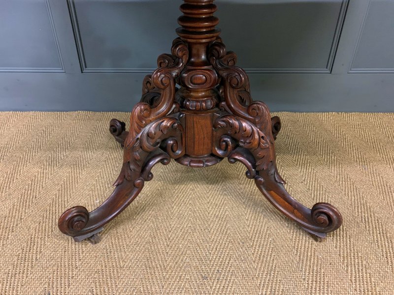 19th Century Rosewood Sofa Table - Image 17