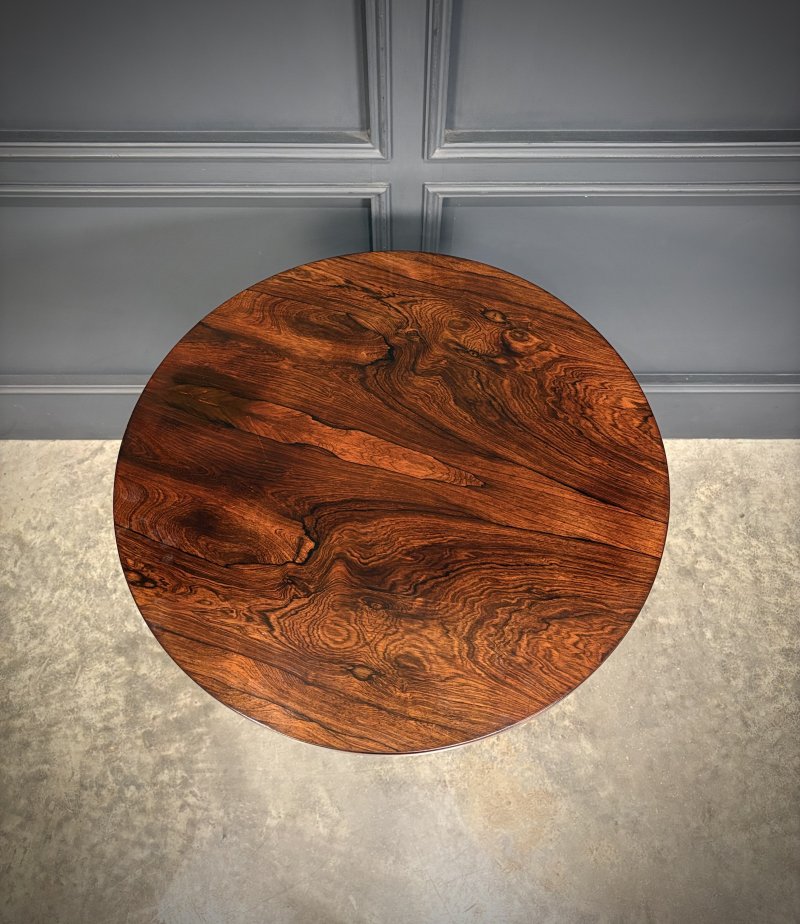 Rosewood Occasional Wine Table - Image 8