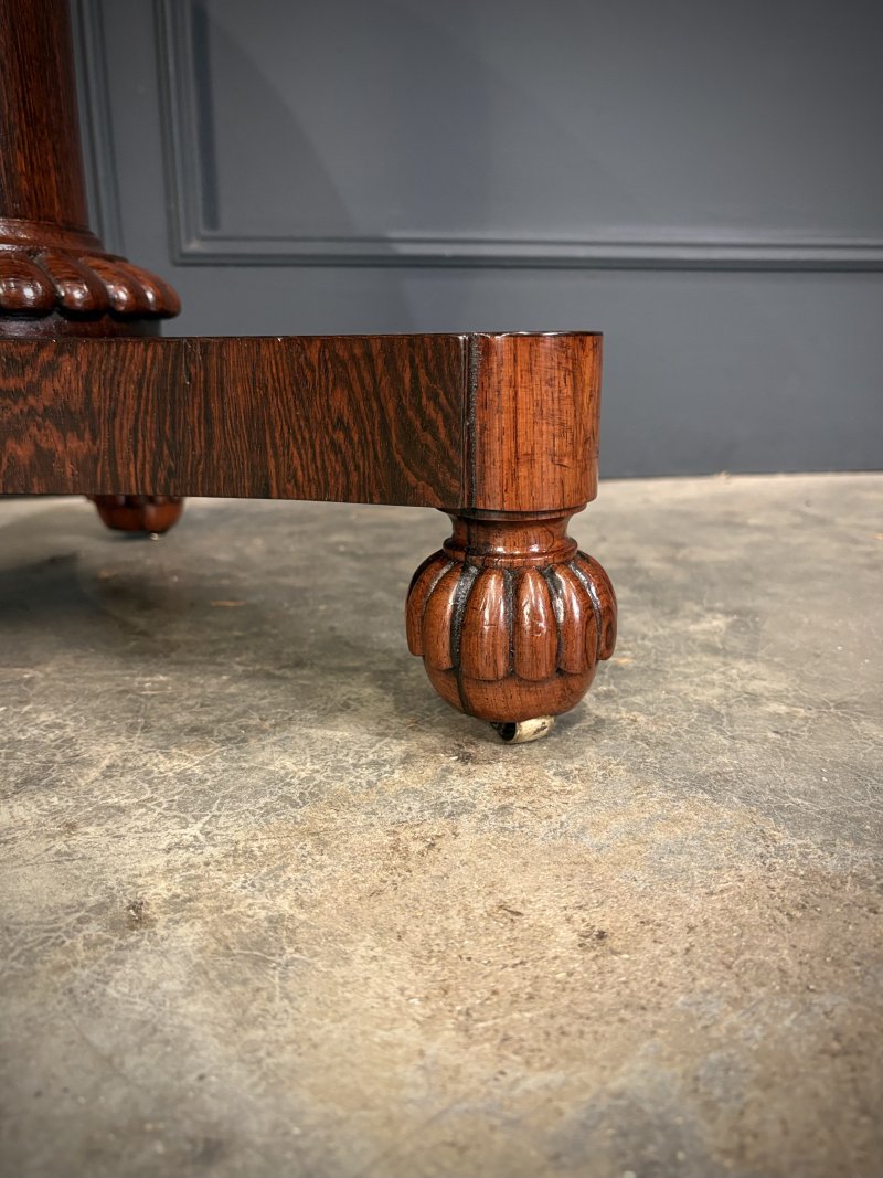 Rosewood Occasional Wine Table - Image 6