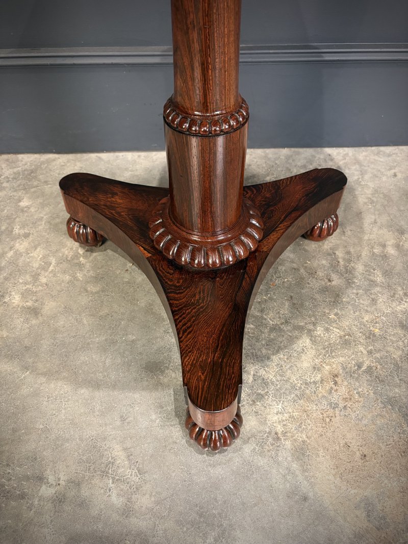 Rosewood Occasional Wine Table - Image 9