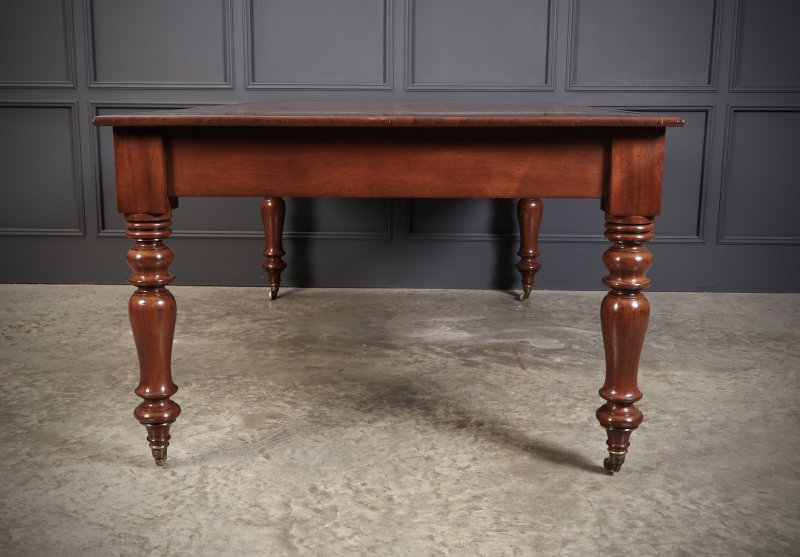 Early Victorian Mahogany Partners Writing Table - Image 11