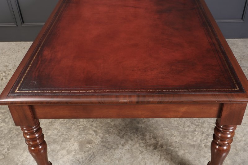 Early Victorian Mahogany Partners Writing Table - Image 12