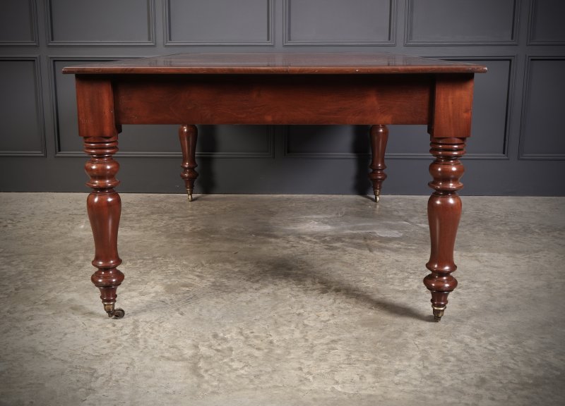 Early Victorian Mahogany Partners Writing Table - Image 18