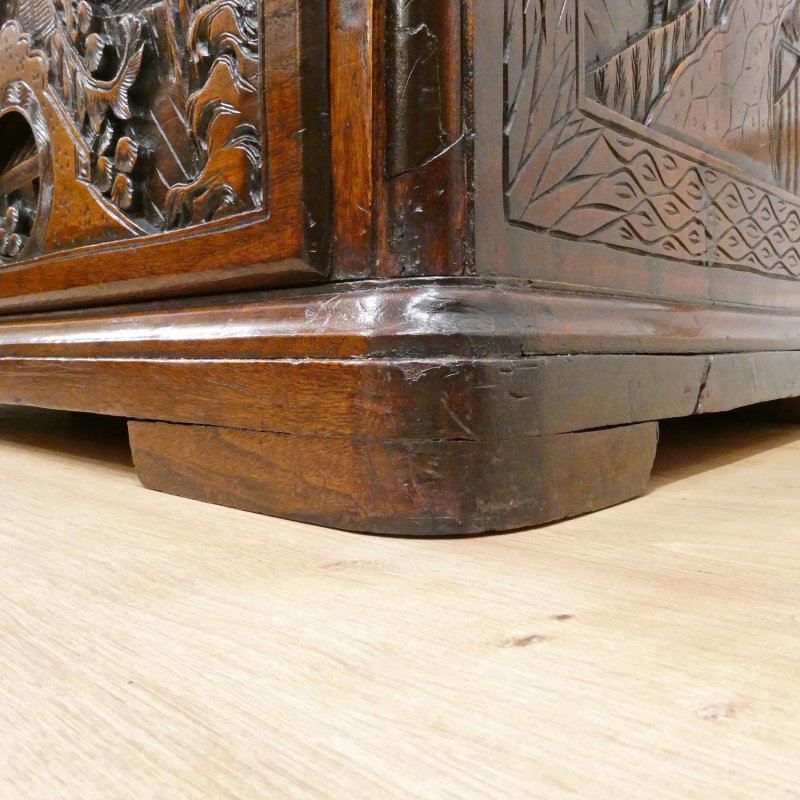 Early 20th Century Camphor Wood Campaign Chest of Drawers - Image 13