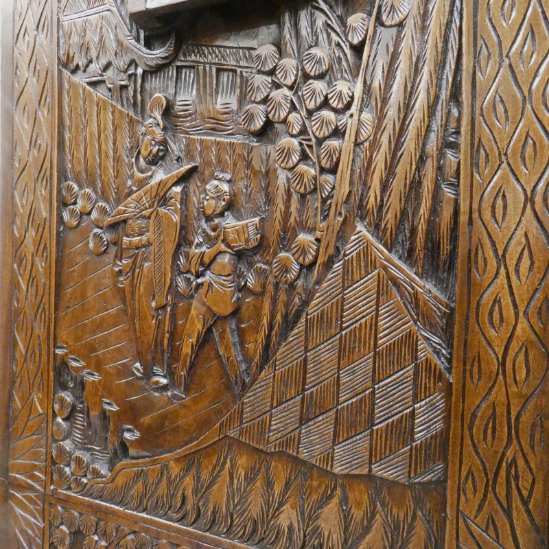 Early 20th Century Camphor Wood Campaign Chest of Drawers - Image 16