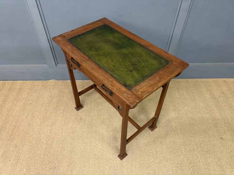 Arts and Crafts Oak Table - Image 14