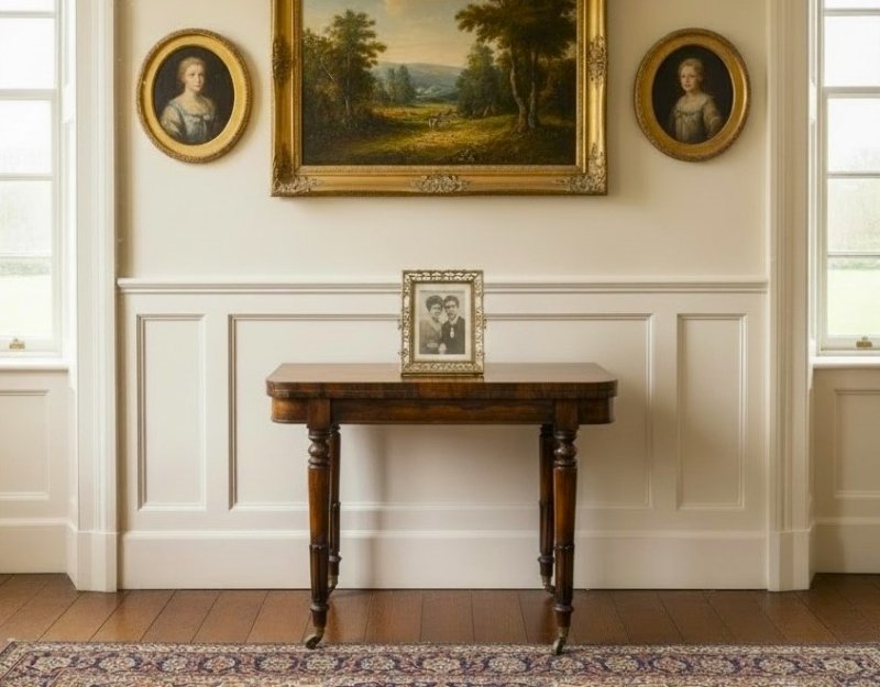 Early Victorian Rosewood Card Table - Image 2