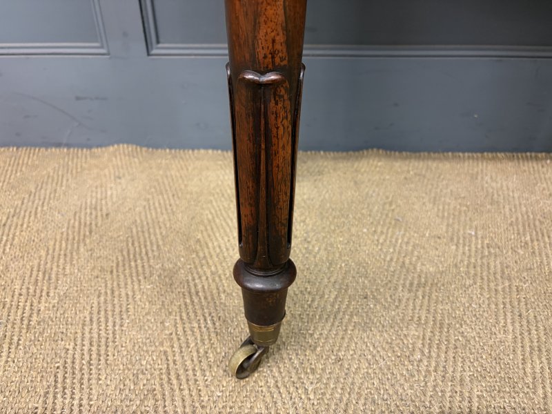 Early Victorian Rosewood Card Table - Image 3