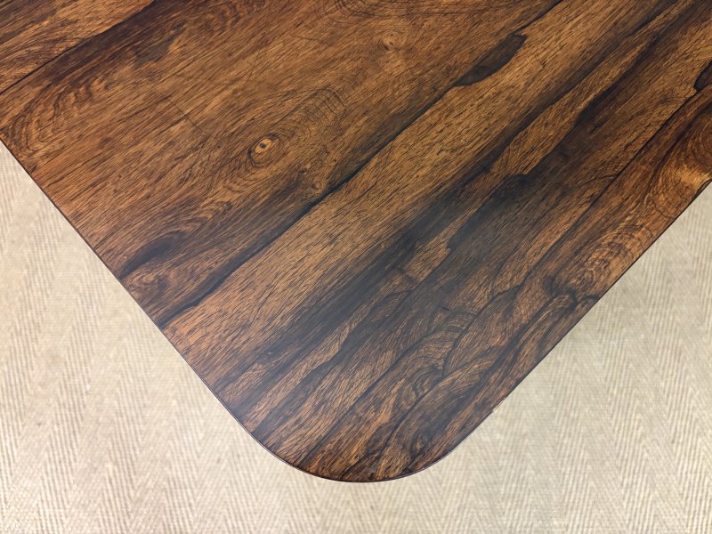 Early Victorian Rosewood Card Table - Image 15