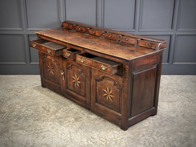 18th Century Oak Dresser - Image 10