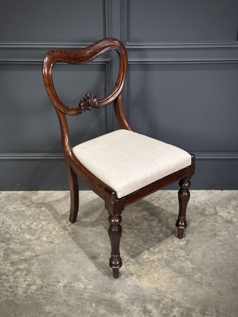 Set of Eight Rosewood Dining Chairs - Image 14