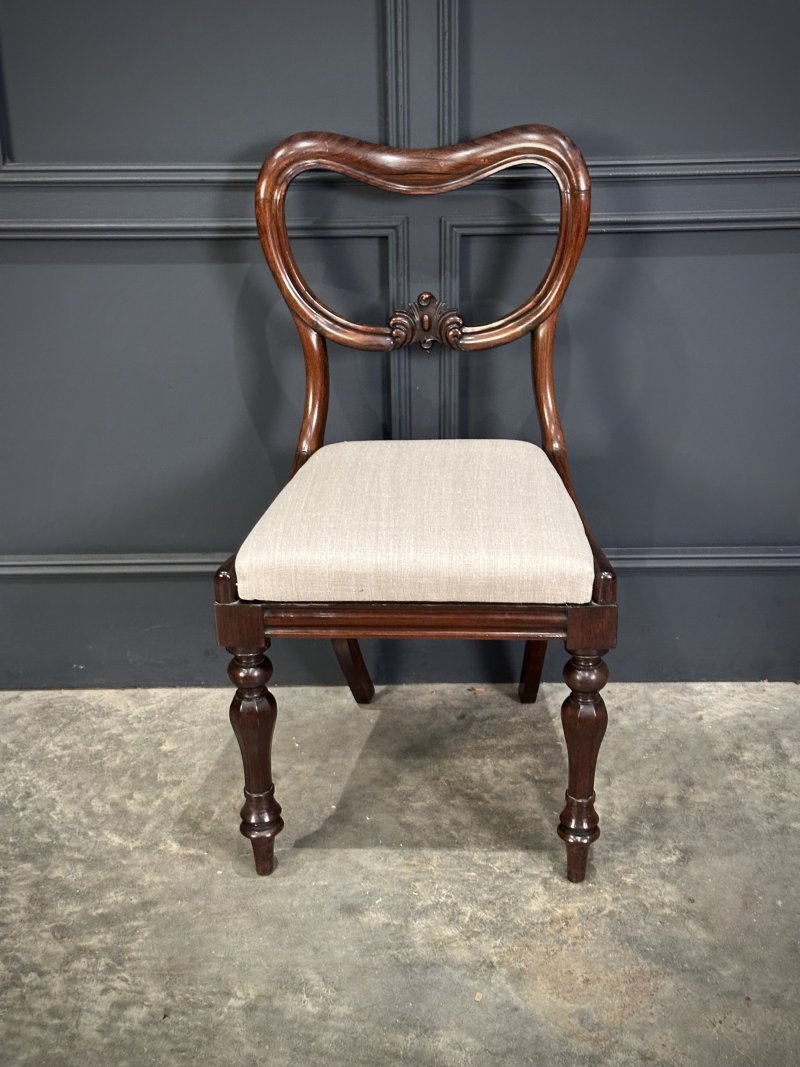 Set of Eight Rosewood Dining Chairs - Image 15