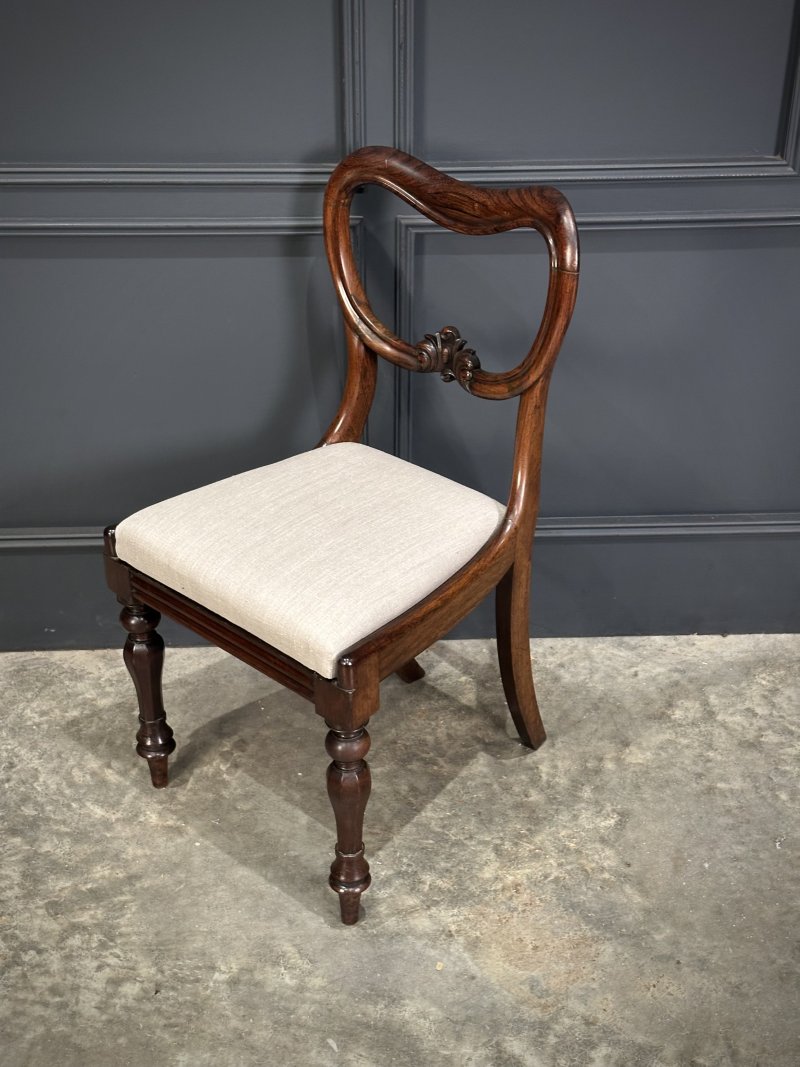 Set of Eight Rosewood Dining Chairs - Image 16