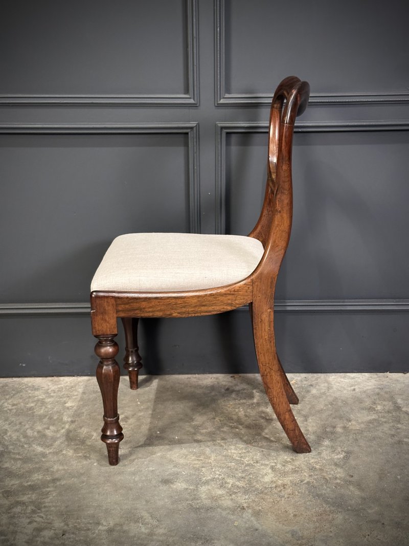 Set of Eight Rosewood Dining Chairs - Image 17